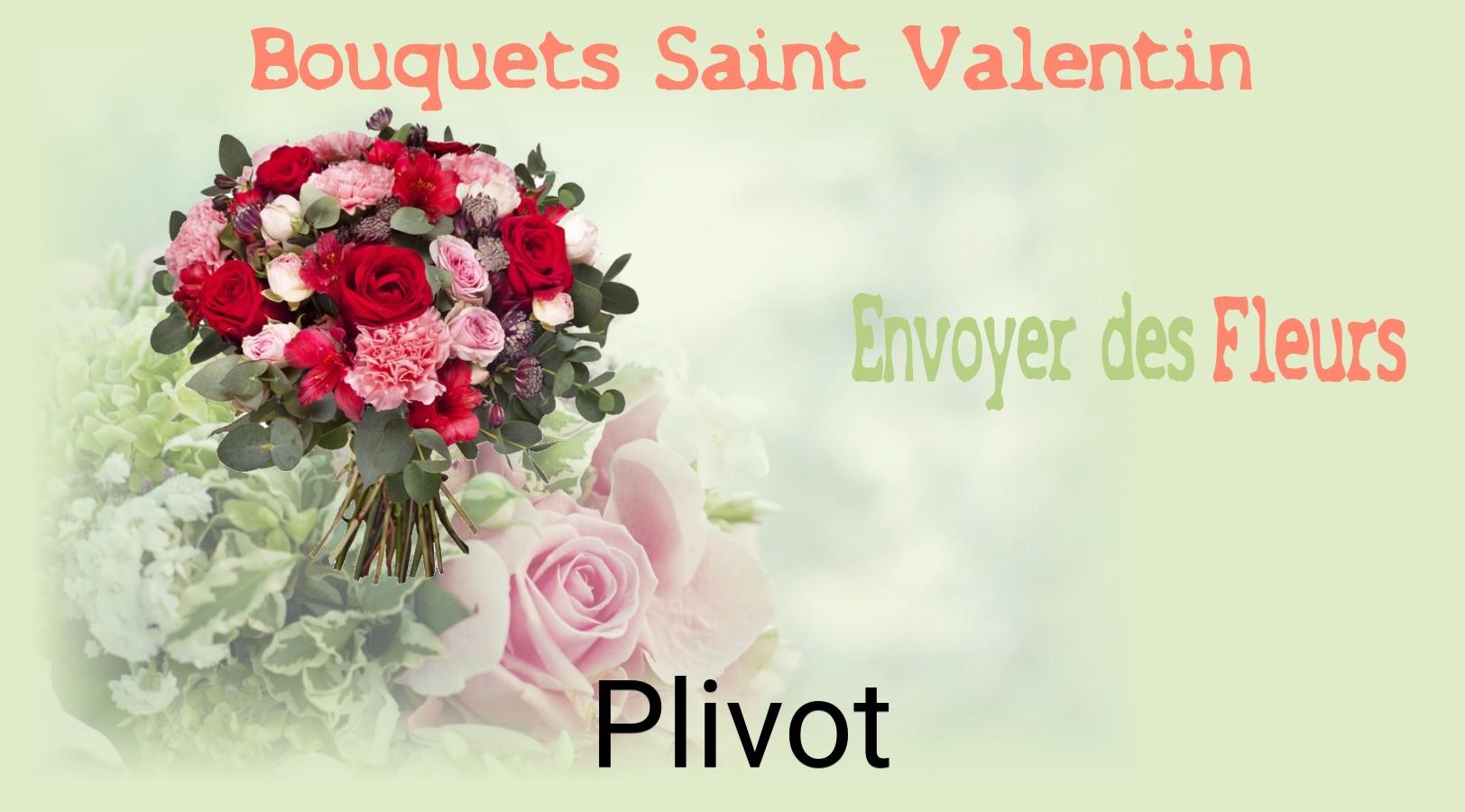 Roses de Saint-Valentin livrées à Plivot